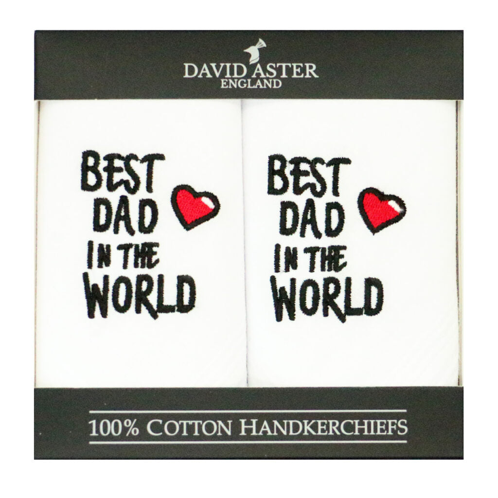 Best Dad In The World Hankerchiefs