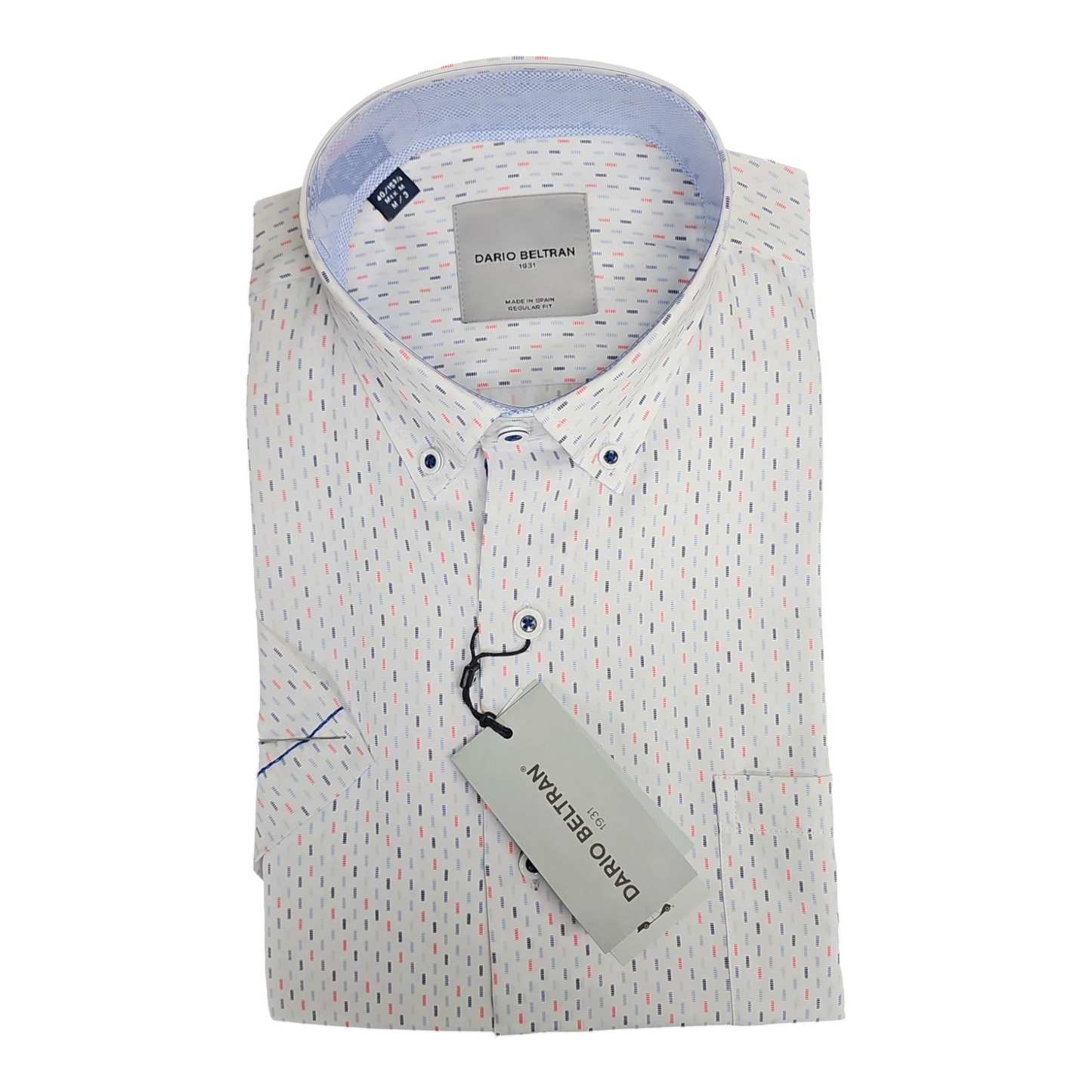 Dario Beltran Almazan 371 Multicolour Short Sleeve Casual Shirt