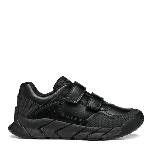 Geox Flexyper Pro Black School Sneakers
