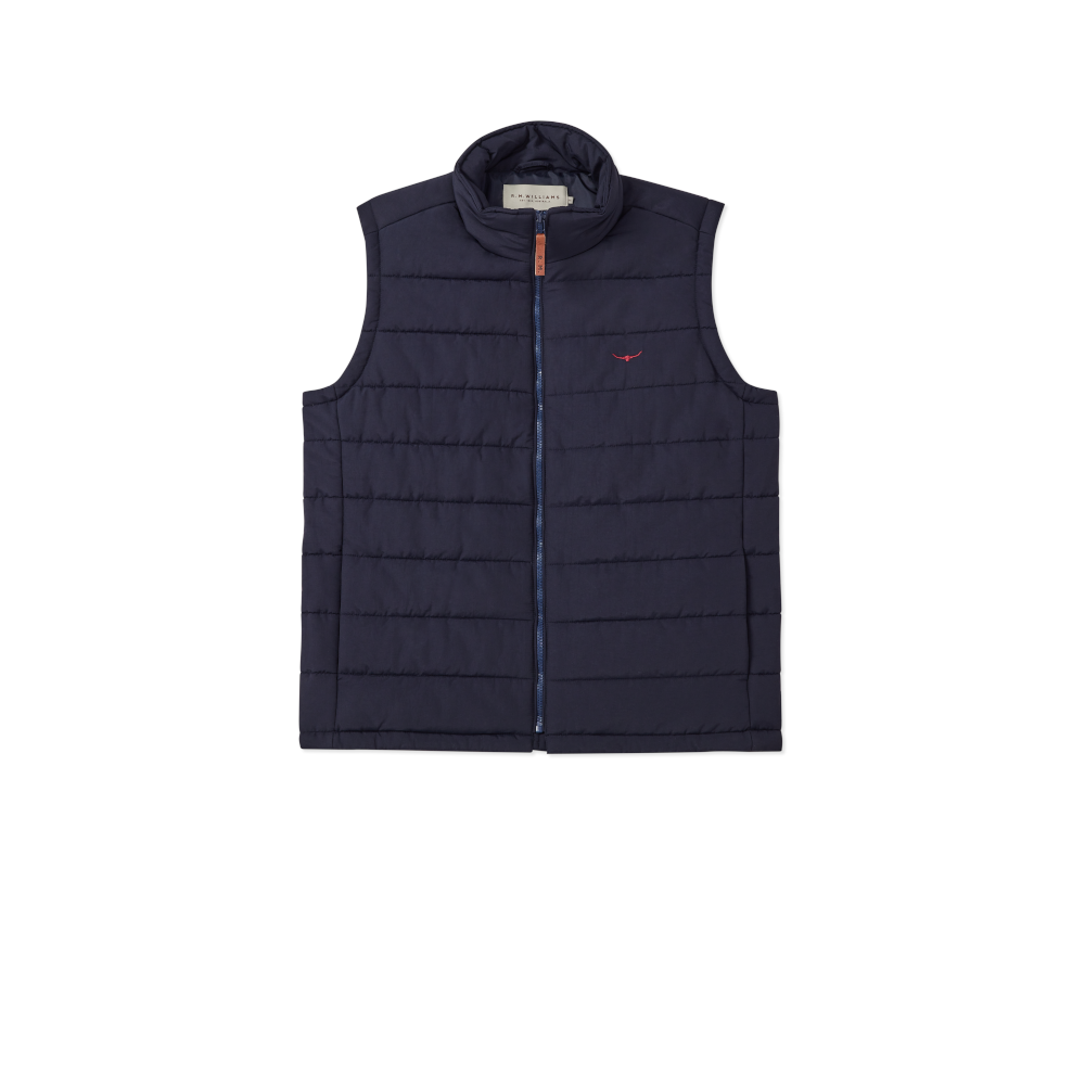 RM Williams Patterson Creek Navy Vest