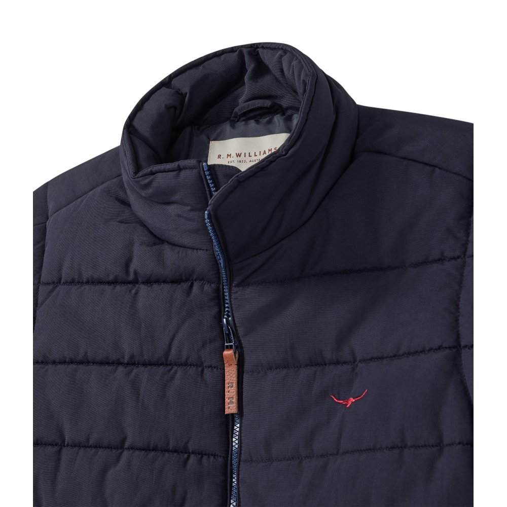 RM Williams Patterson Creek Navy Vest