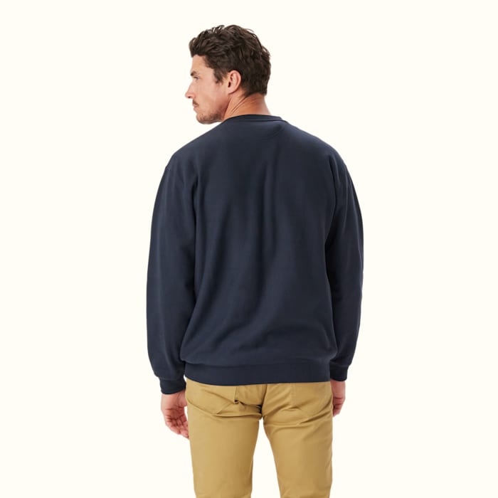 RM Williams Bale Loopback Navy Sweatshirt