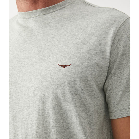 RM Williams Grey Marle Parson T-Shirt