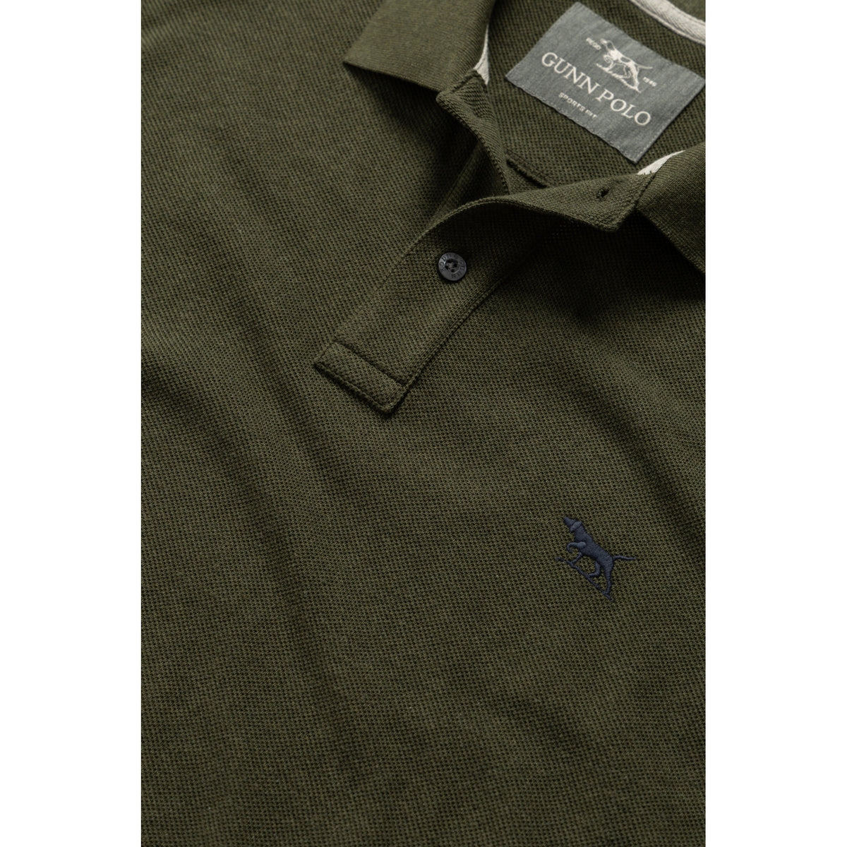 Rodd & Gunn LS Gunn Army Polo Polo Shirt
