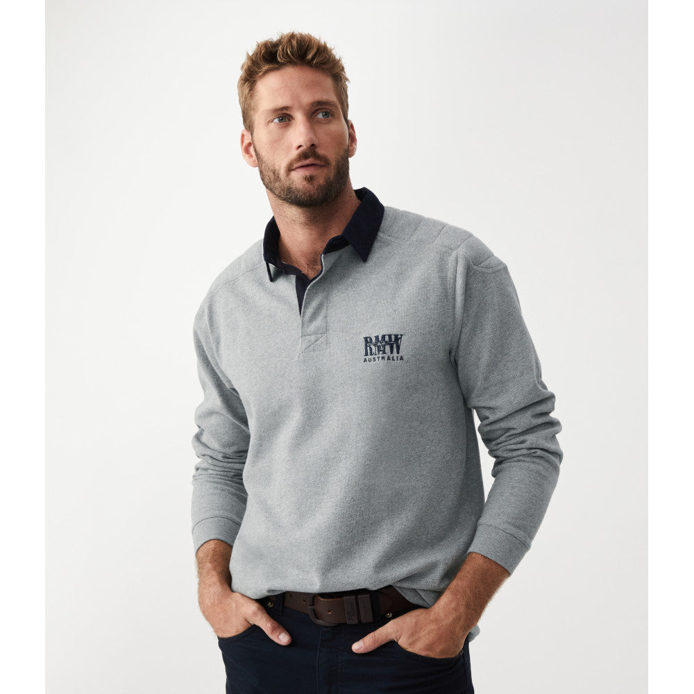 RM Williams Classic RMW Grey/ Navy Rugby