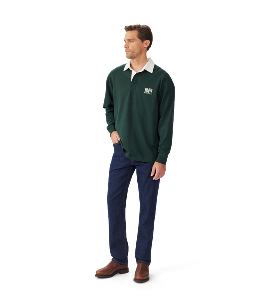 RM Williams Classic Pine Rugby Top