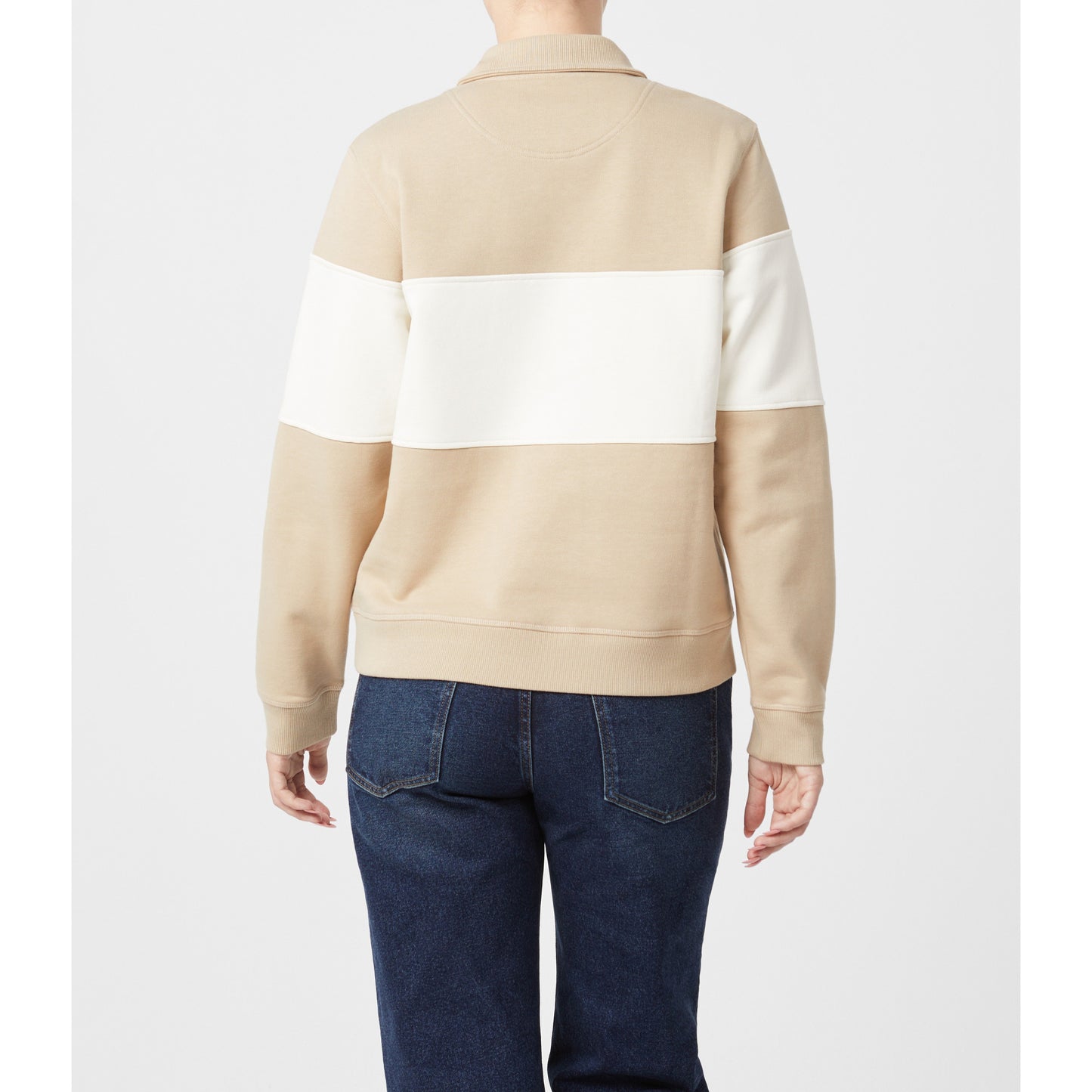 RM Williams Trickett Panel Sand Sweatshirt