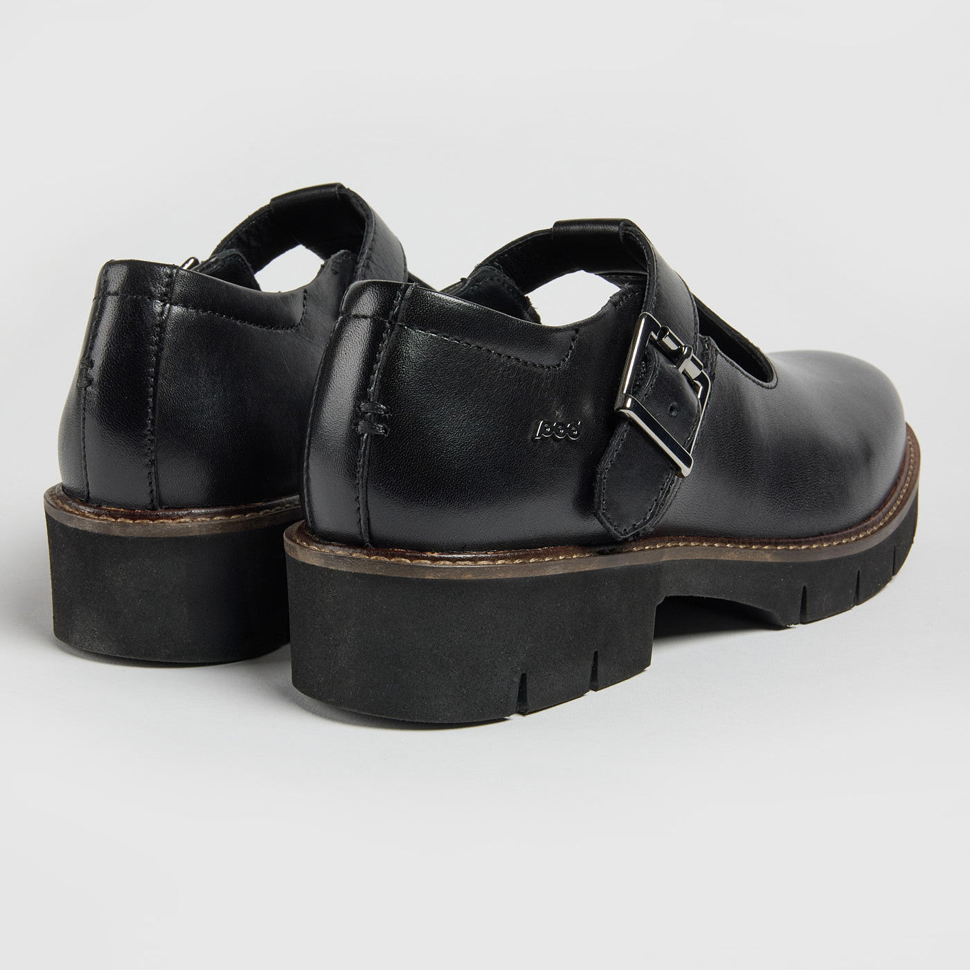 Pod Kayla Black School Shoes