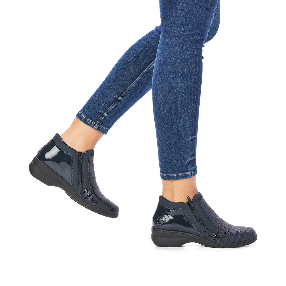 Rieker L4382-14 Dagmar Navy/Pacific Boots