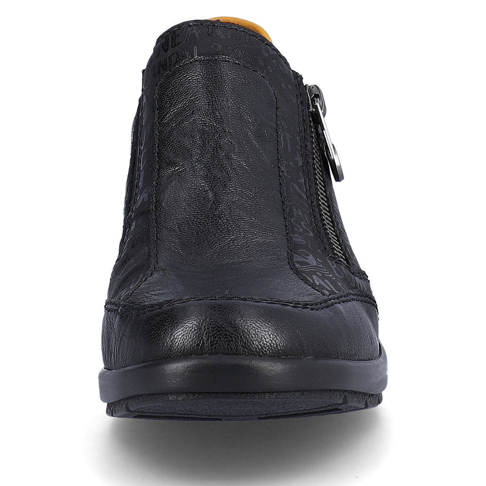 Rieker L4850-00 Dagmar Black Casual Shoes
