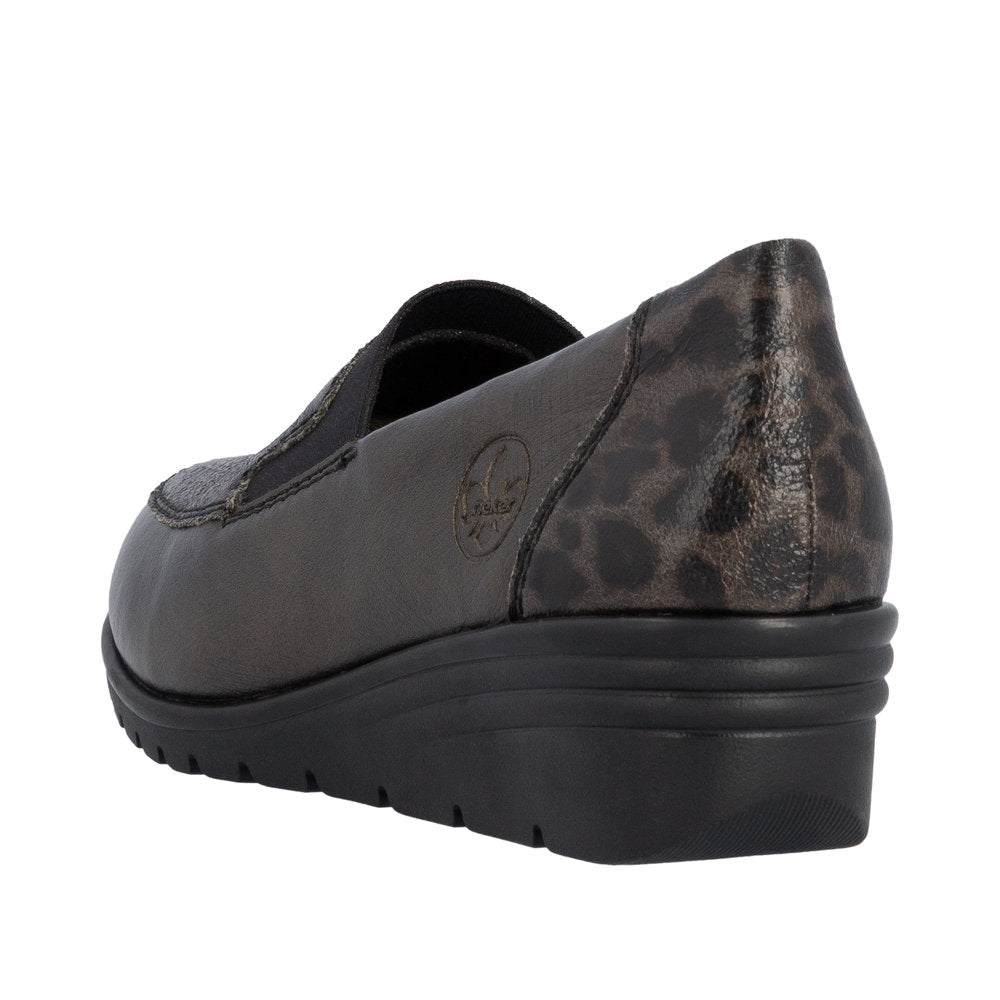 Rieker L5351-90 Antique Grey Casual Shoes