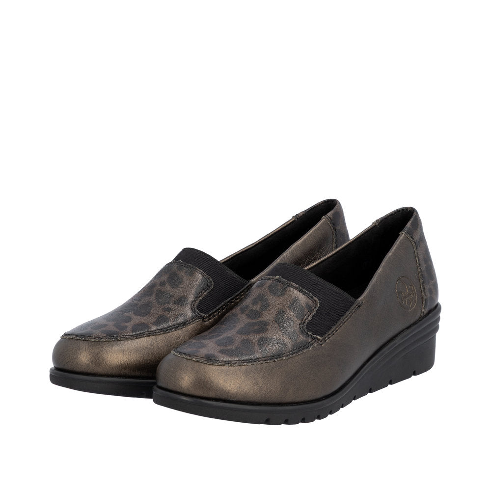 Rieker L5351-90 Antique Grey Casual Shoes