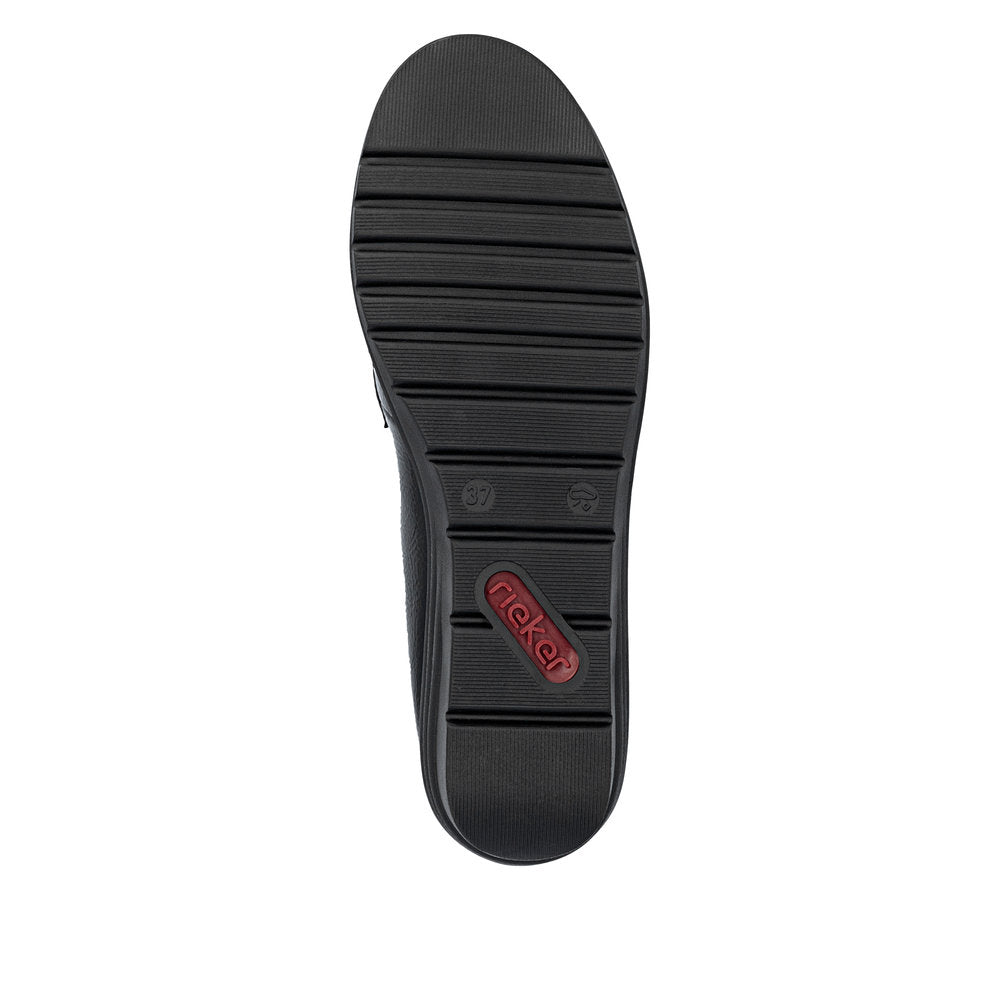 Rieker L5352-00 Black Casual Shoes