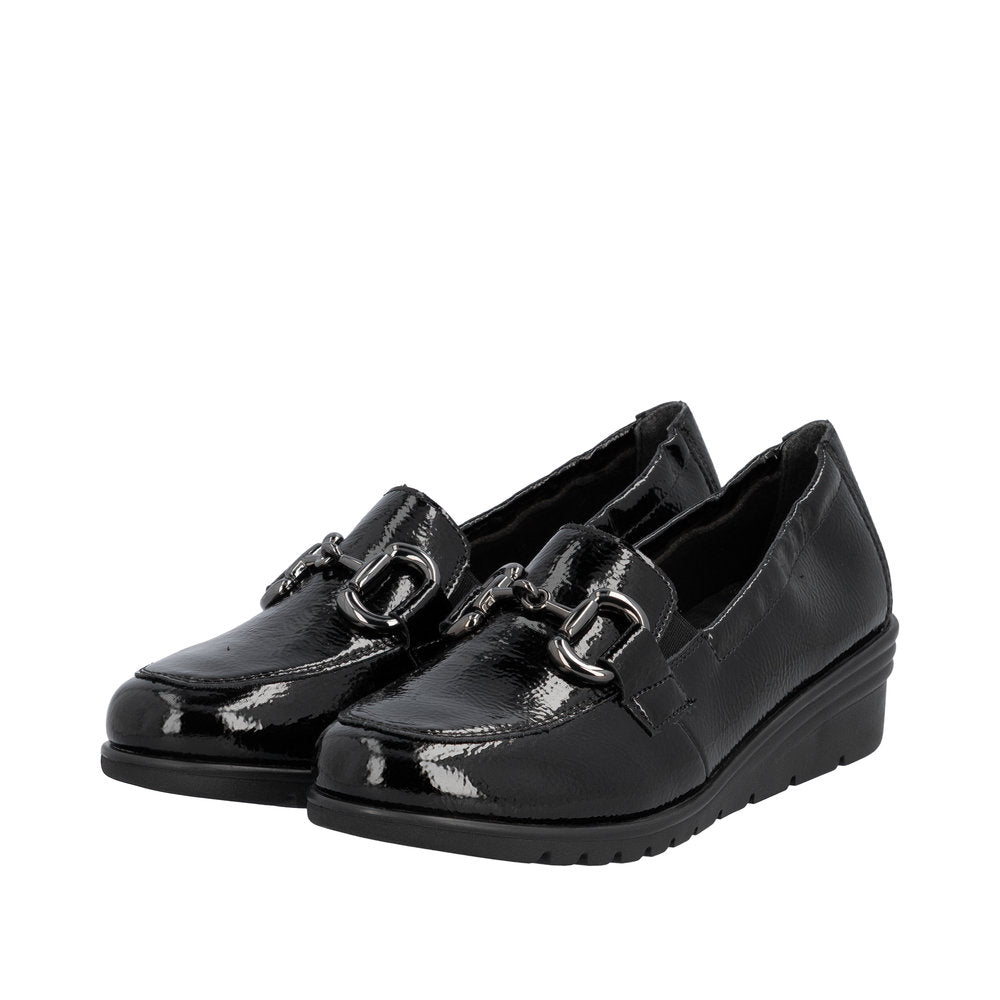 Rieker L5352-00 Black Casual Shoes