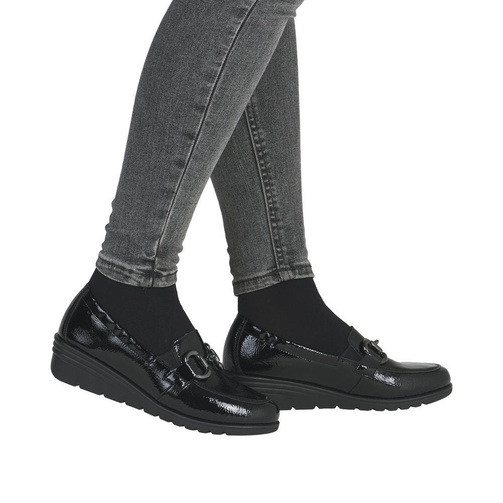 Rieker L5352-00 Black Casual Shoes