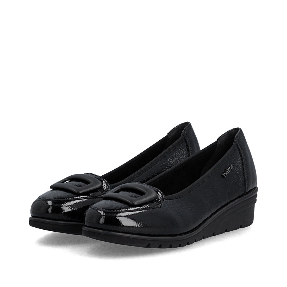 Rieker L5362-00 Black Casual Shoes