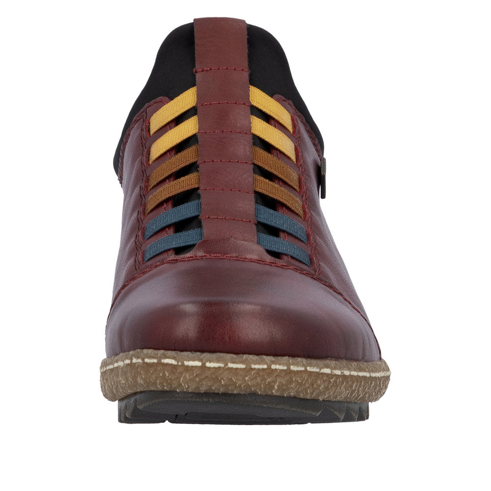 Rieker L7562-35 Wine Casual Shoes