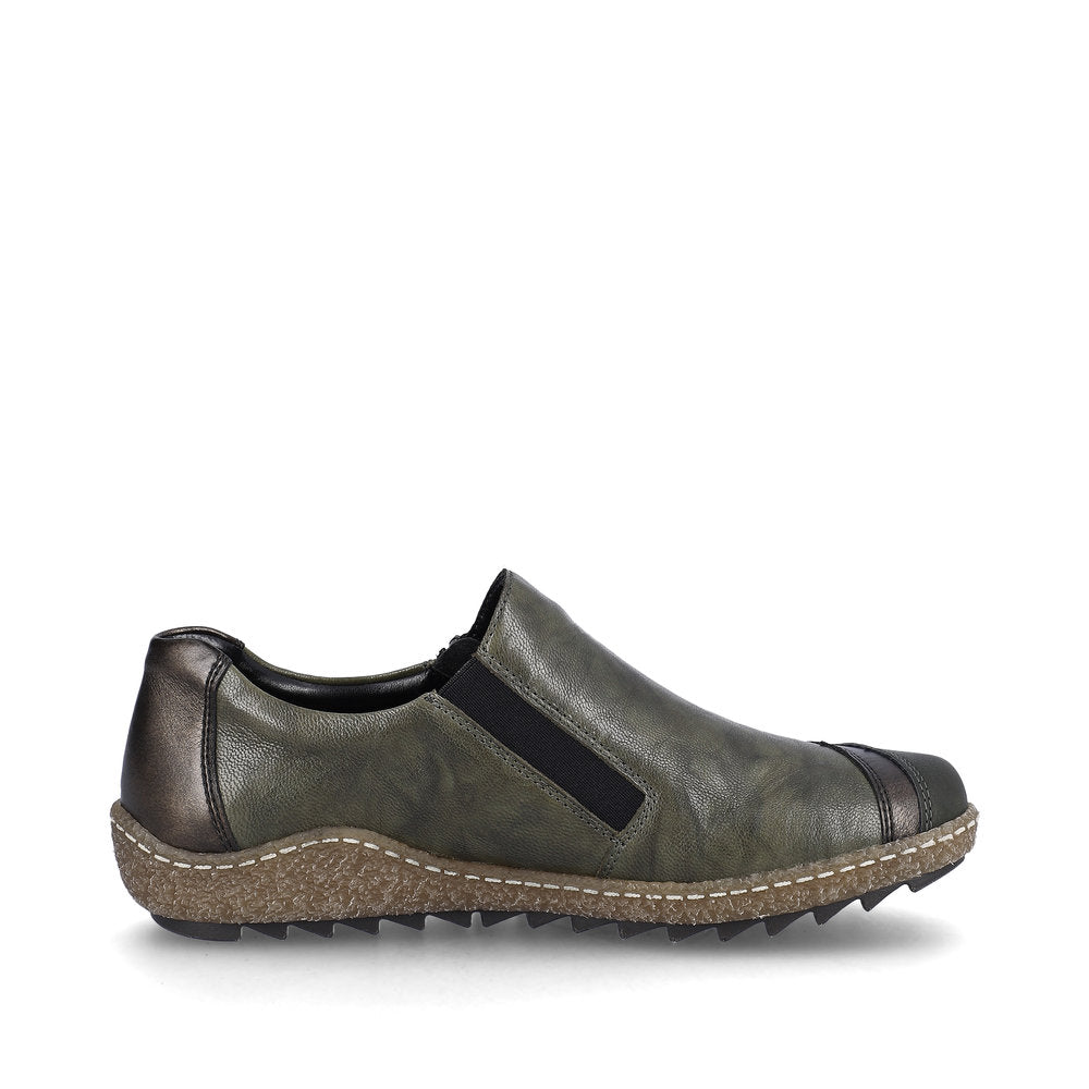 Rieker L7571-54 Liv Forest/Antique/Ivy Casual Shoes
