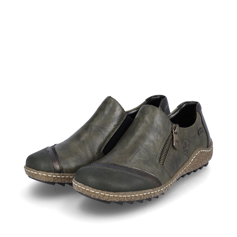 Rieker L7571-54 Liv Forest/Antique/Ivy Casual Shoes