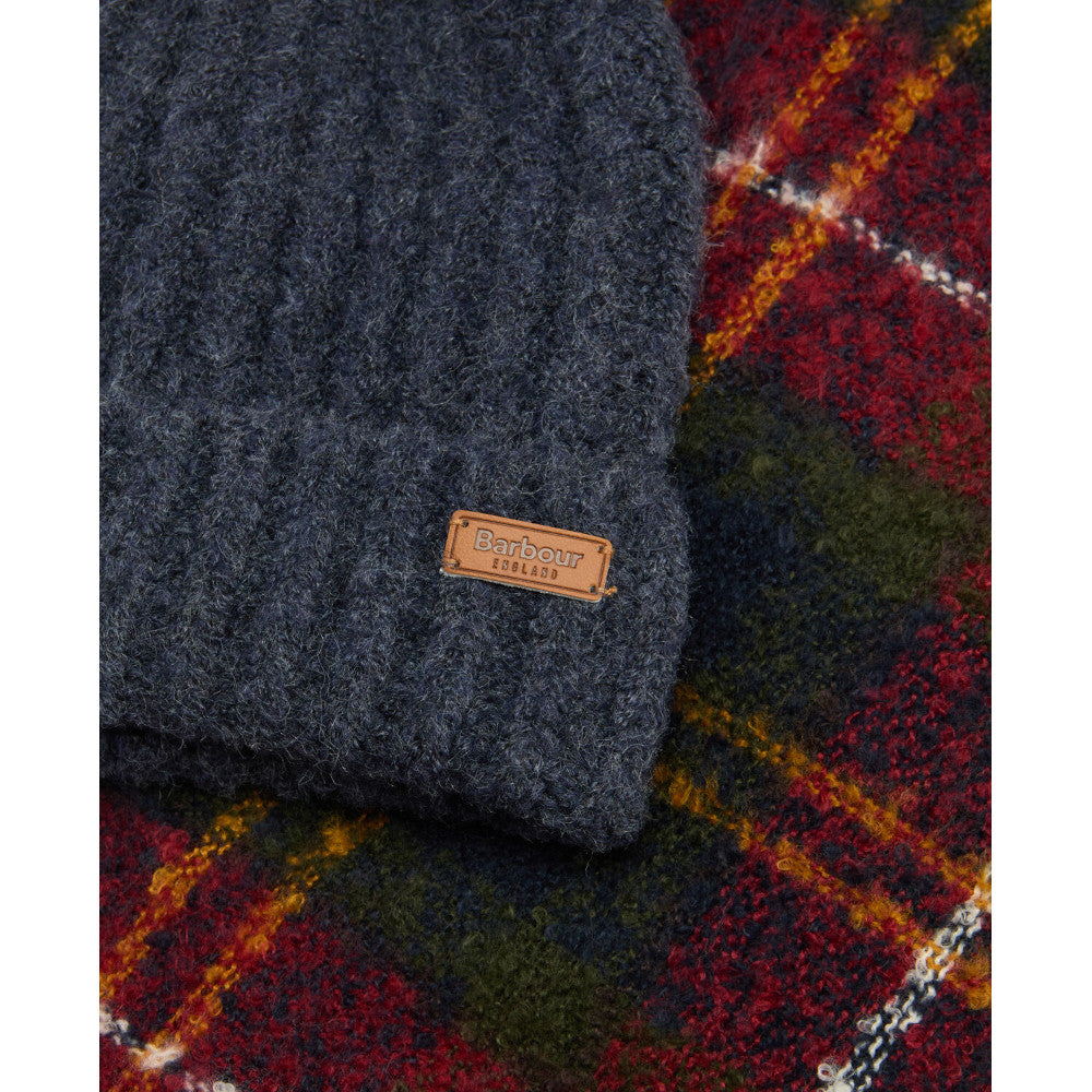 Barbour Saltburn Winterb Beanie & Scarf Set