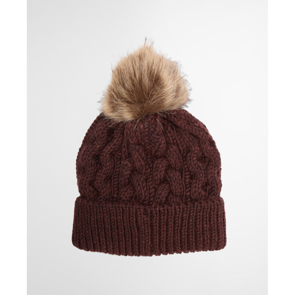 Barbour Penshaw Fig Beanie Hat