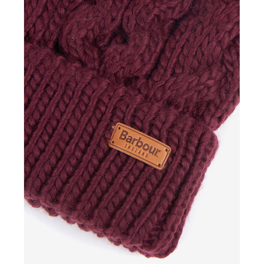 Barbour Penshaw Bordeaux Beanie