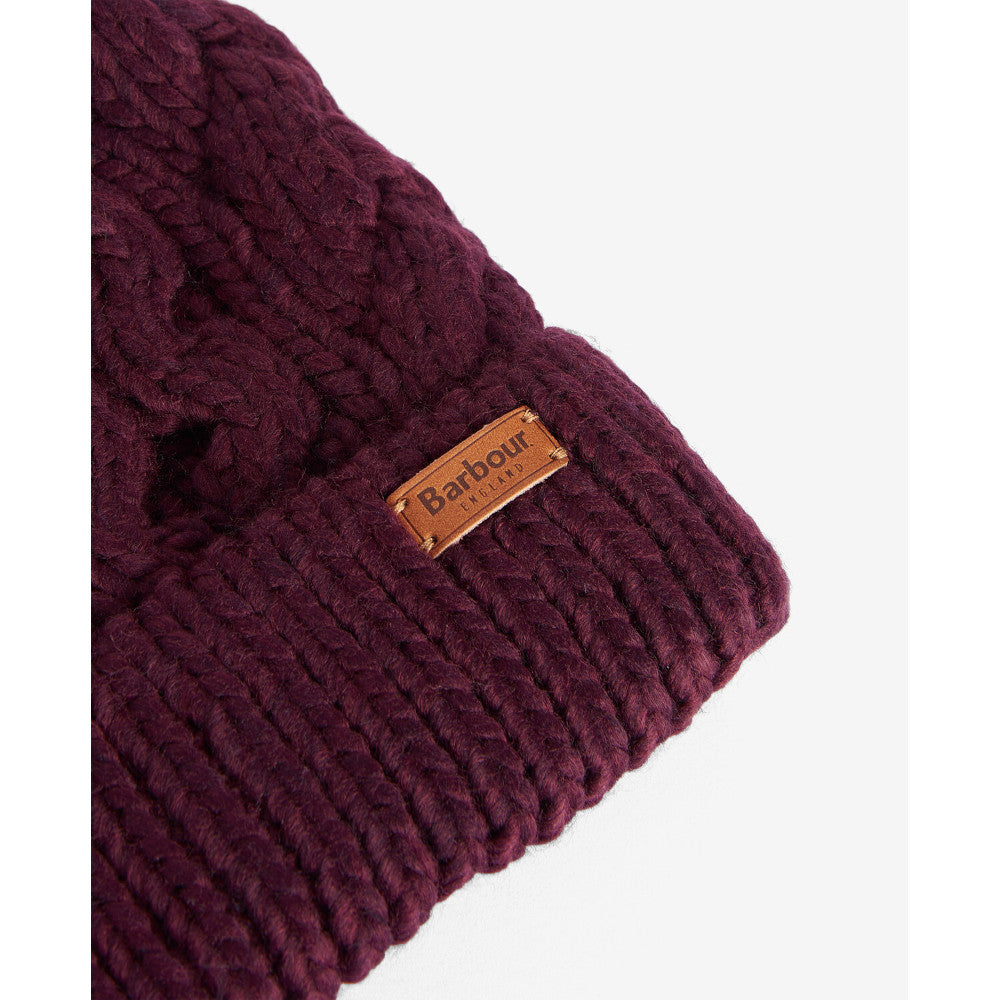 Barbour Penshaw Bordeaux Beanie