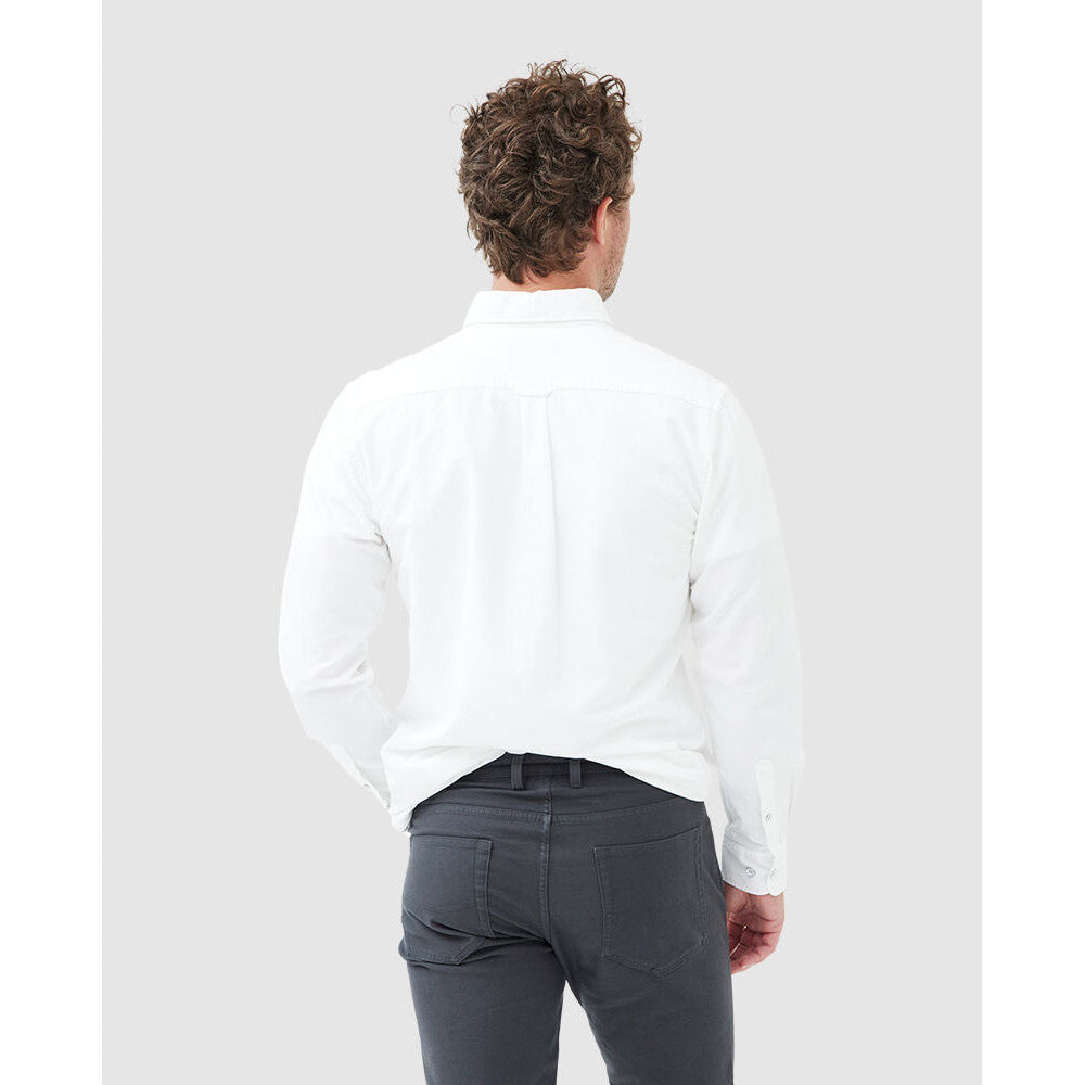 Rodd & Gunn Gunn Oxford White Long Sleeve Shirt
