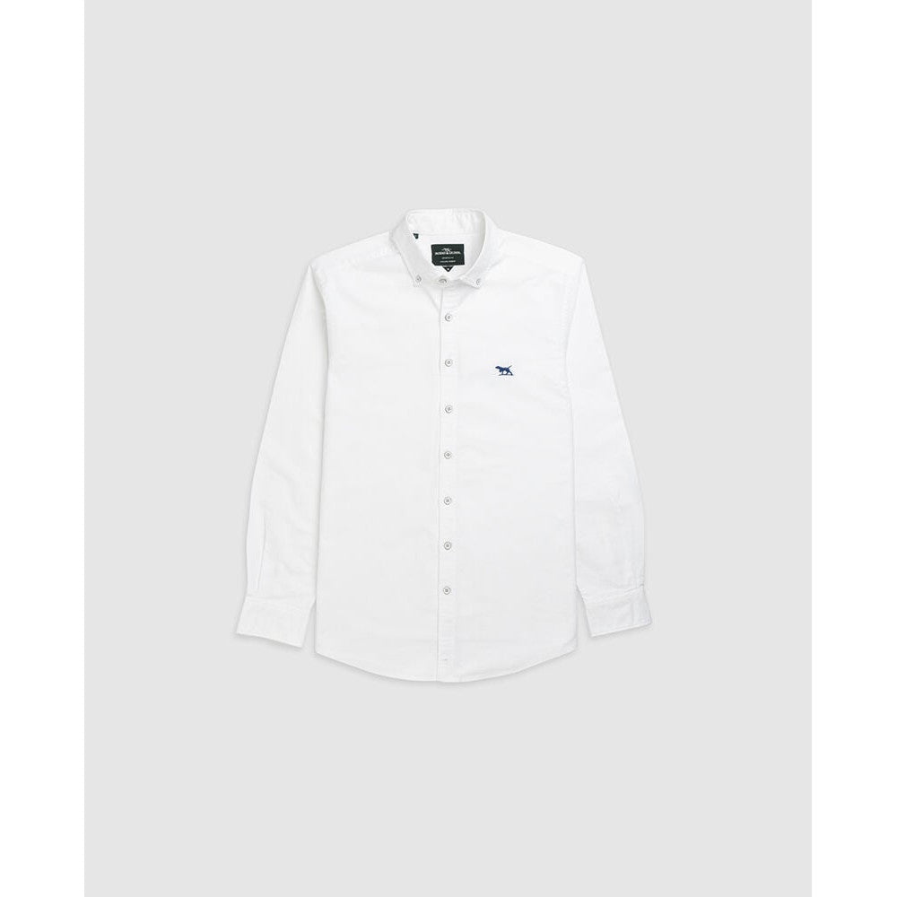 Rodd & Gunn Gunn Oxford White Long Sleeve Shirt
