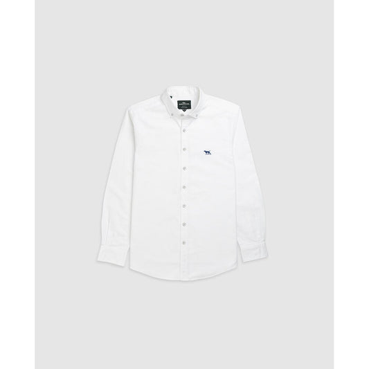 Rodd & Gunn Gunn Oxford White Long Sleeve Shirt