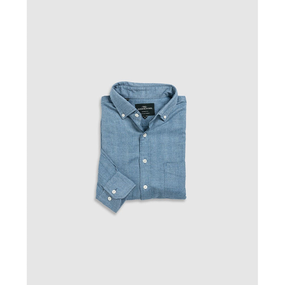 Rodd & Gunn Barrhill Chambray Long Sleeve Shirt