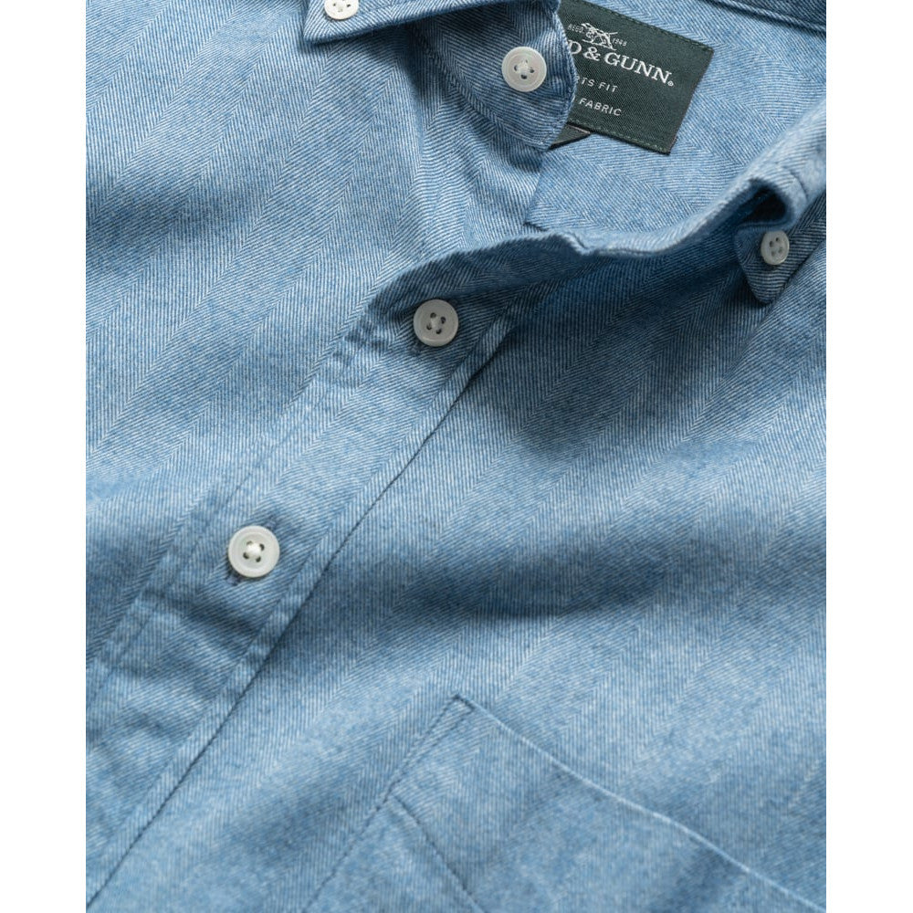 Rodd & Gunn Barrhill Chambray Long Sleeve Shirt