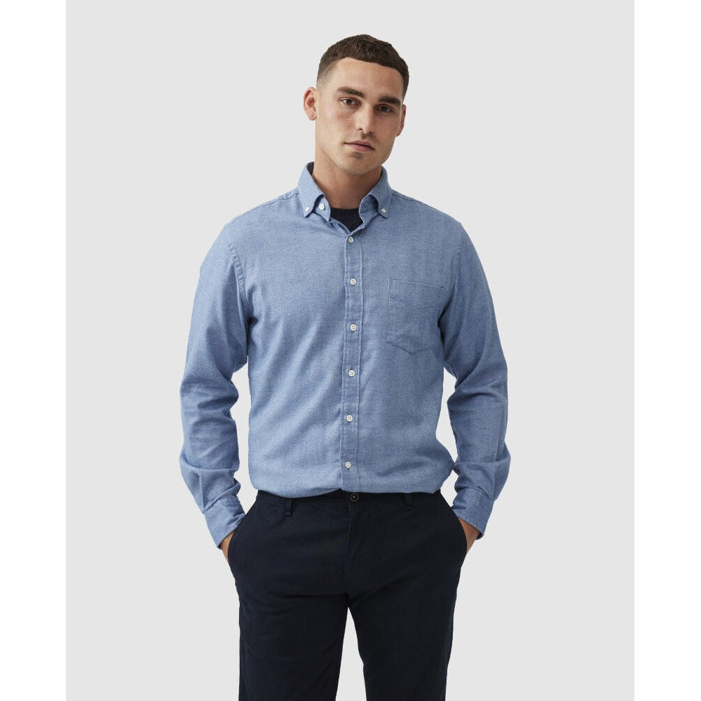 Rodd & Gunn Barrhill Chambray Long Sleeve Shirt