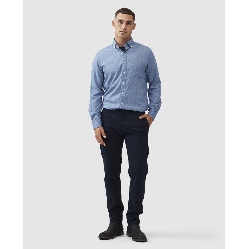 Rodd & Gunn Barrhill Chambray Long Sleeve Shirt