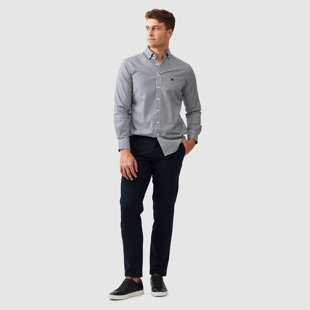 Rodd & Gunn Gunn Ink Check Oxford Casual Shirt