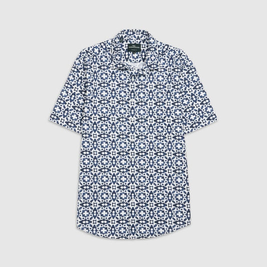 Rodd & Gunn Palliser Bay Indigo Casual Shirt