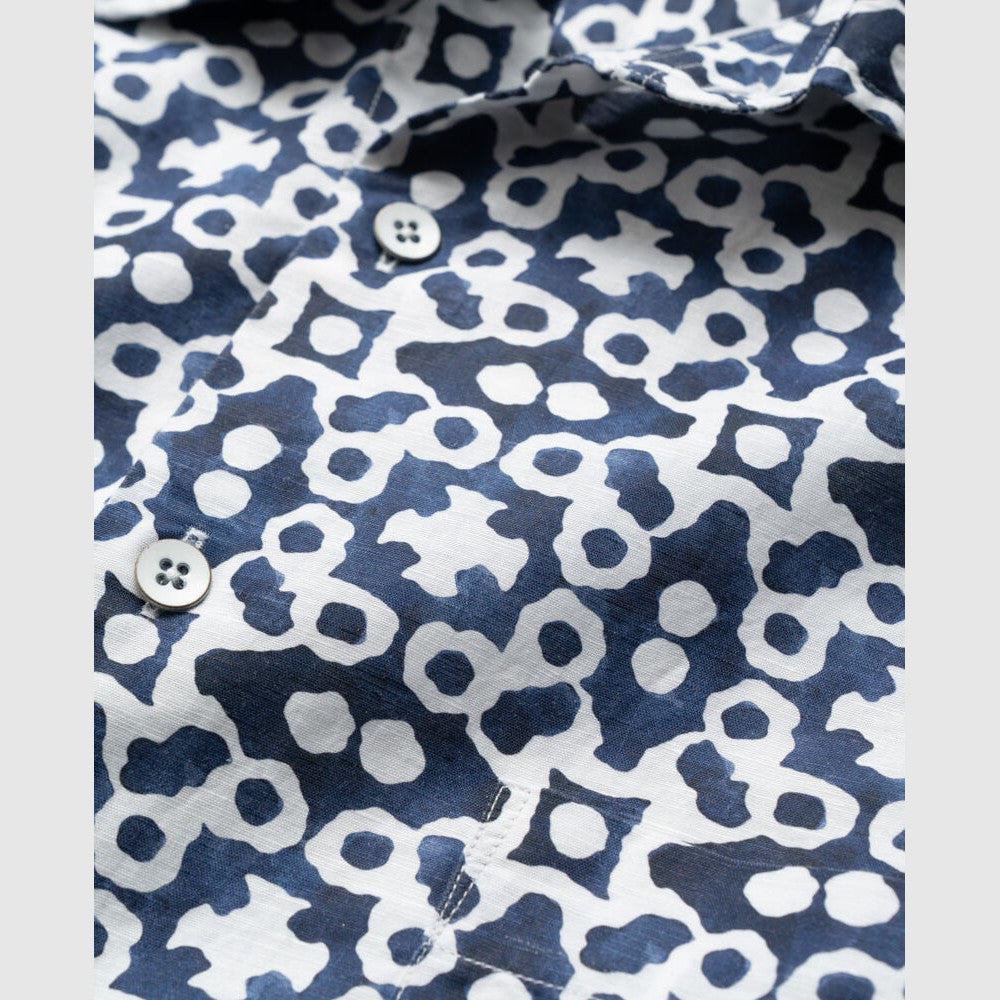 Rodd & Gunn Palliser Bay Indigo Casual Shirt