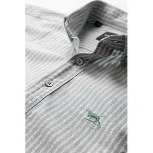 Rodd & Gunn Gunn Oxford Stripe 4 Lawn Casual Shirt