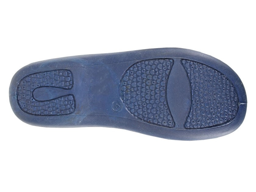 Wallace LS172C Navy Heart Slippers