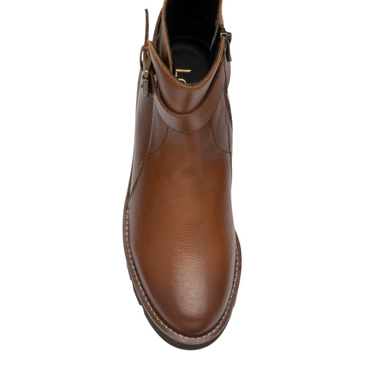 Lotus Lynx Tan Leather Boots