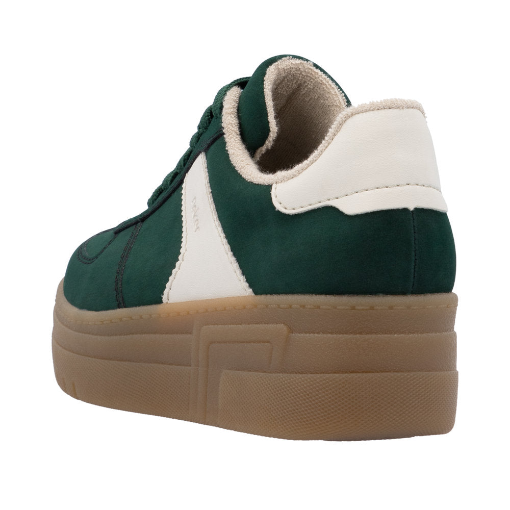 Rieker M7602-54 Green Trainers