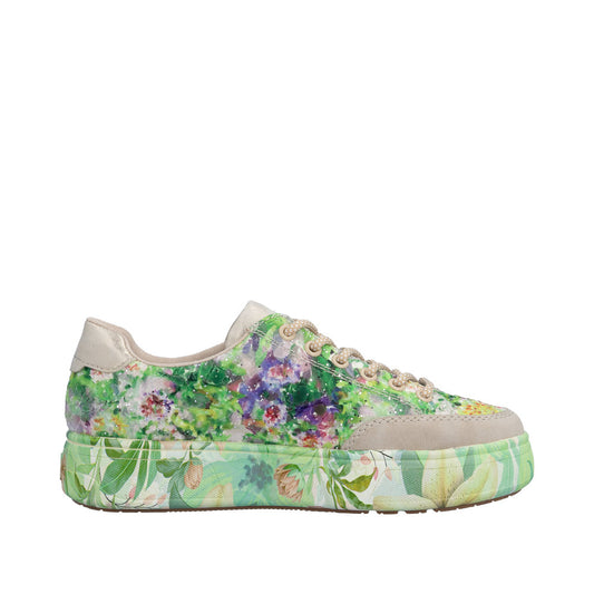 Rieker M7711-91 Green Multicolor Trainers