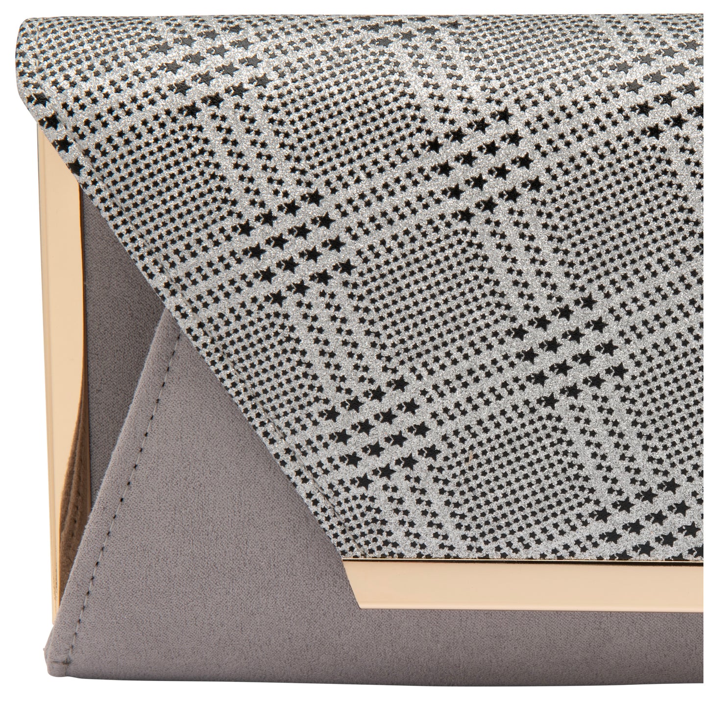 Lotus ULG057 Martha Silver Check Print Handbag