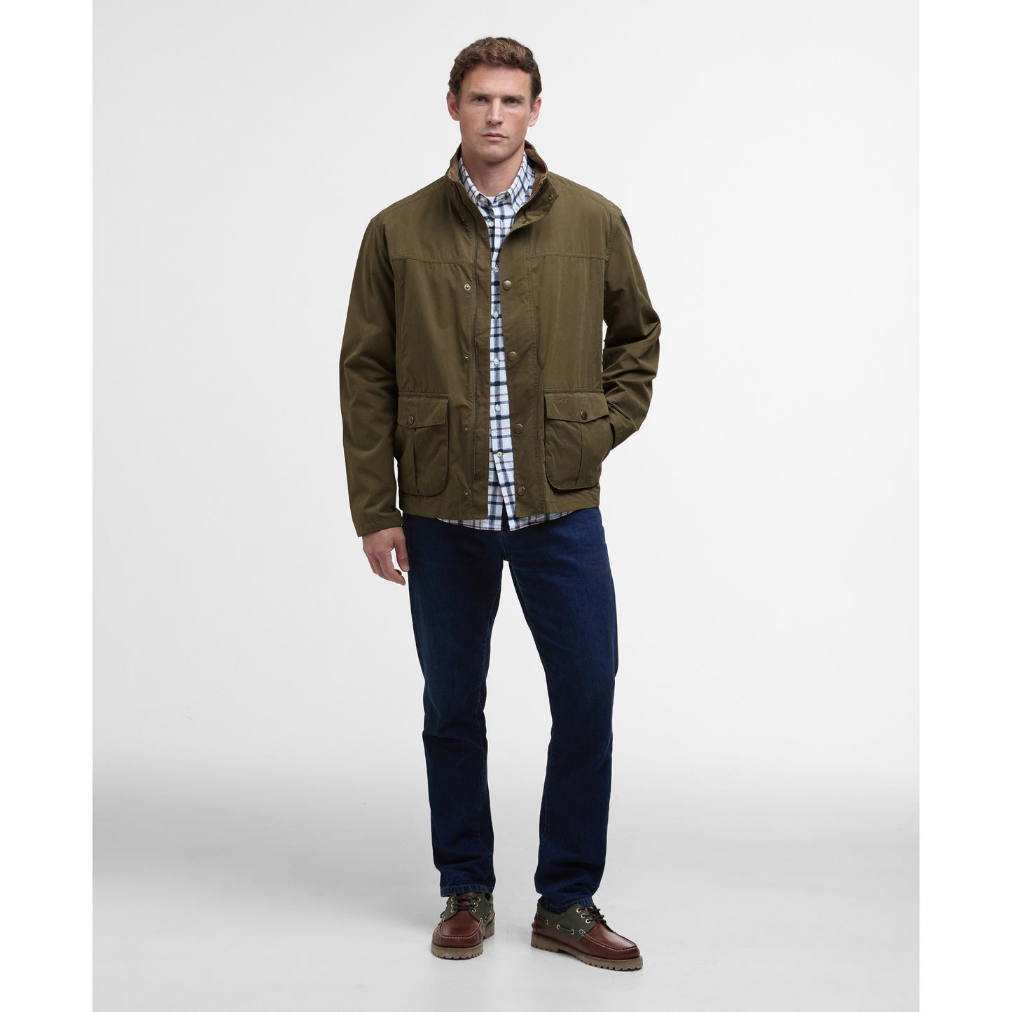 Barbour Sander Casual Dark Sand Jacket