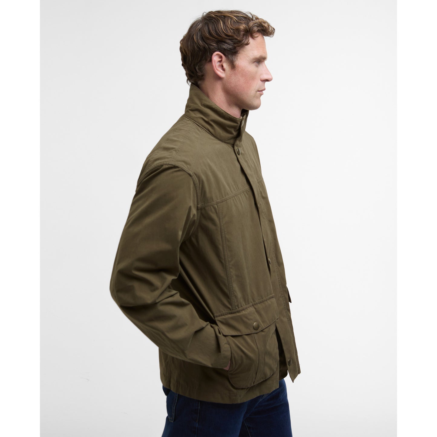 Barbour Sander Casual Dark Sand Jacket