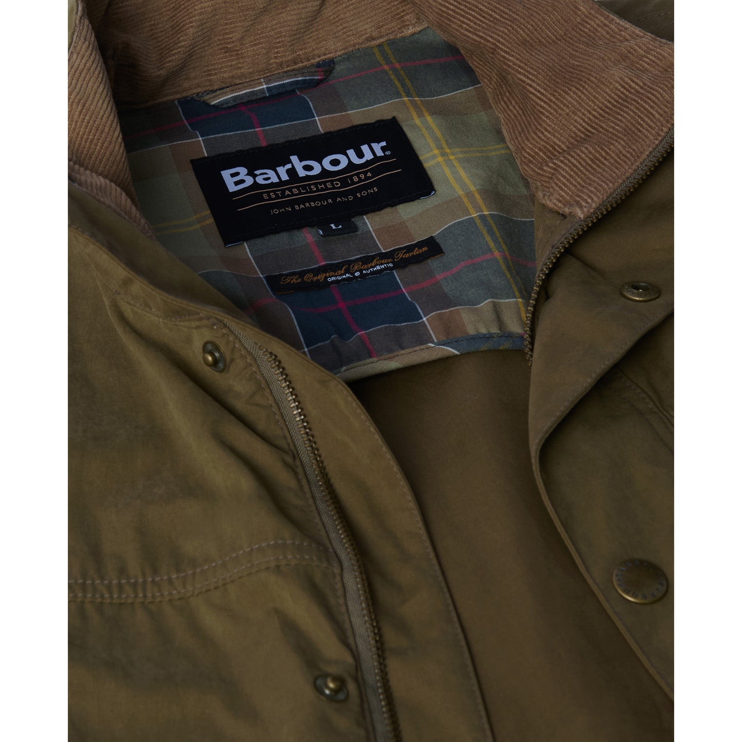 Barbour Sander Casual Dark Sand Jacket