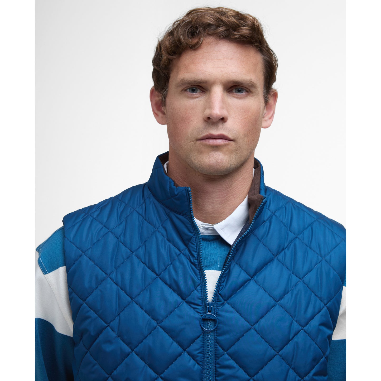 Barbour Chesterwood Dark/Petrol/River Birch Gilet