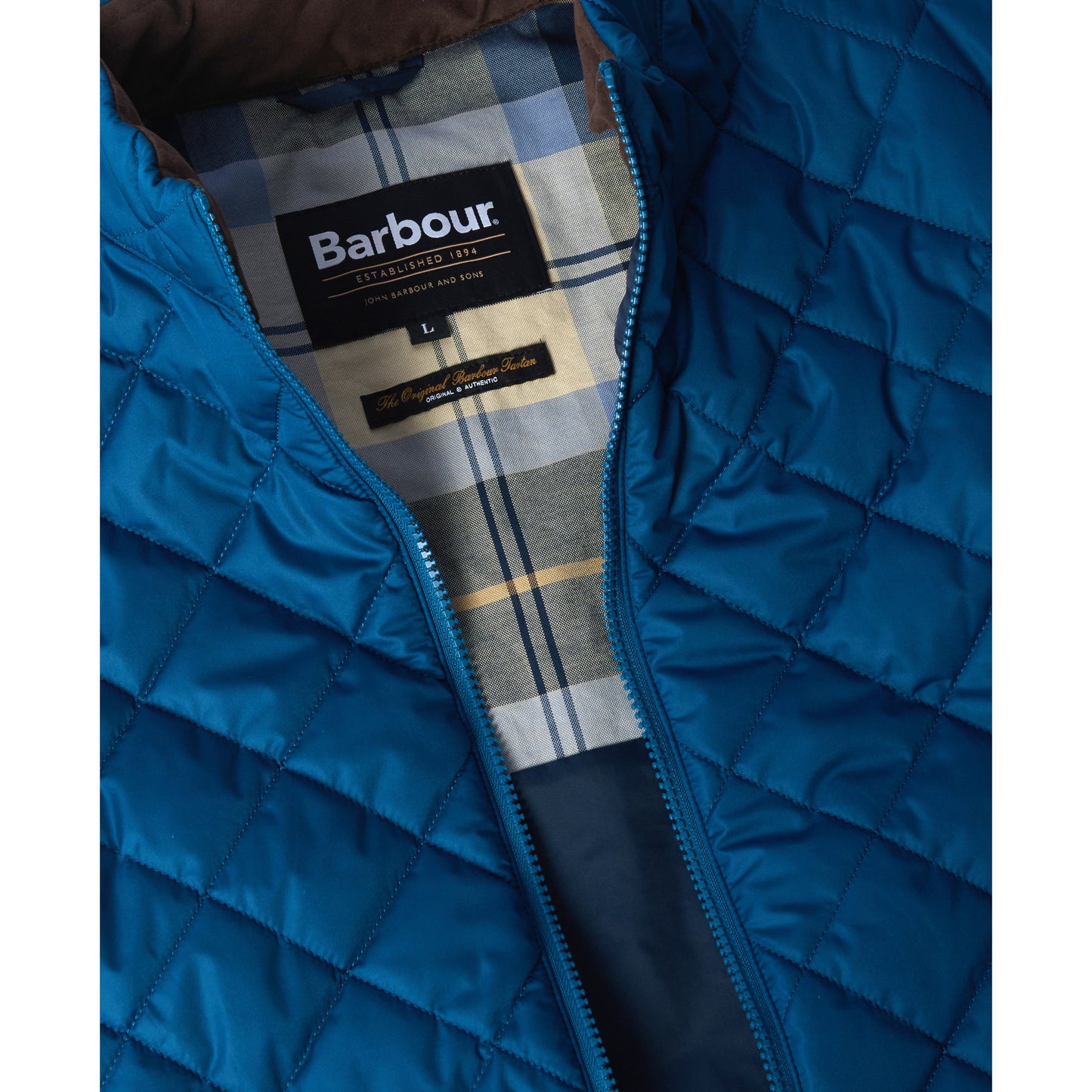 Barbour Chesterwood Dark/Petrol/River Birch Gilet