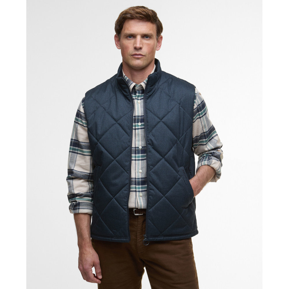 Barbour Winter Finn Navy Gilet