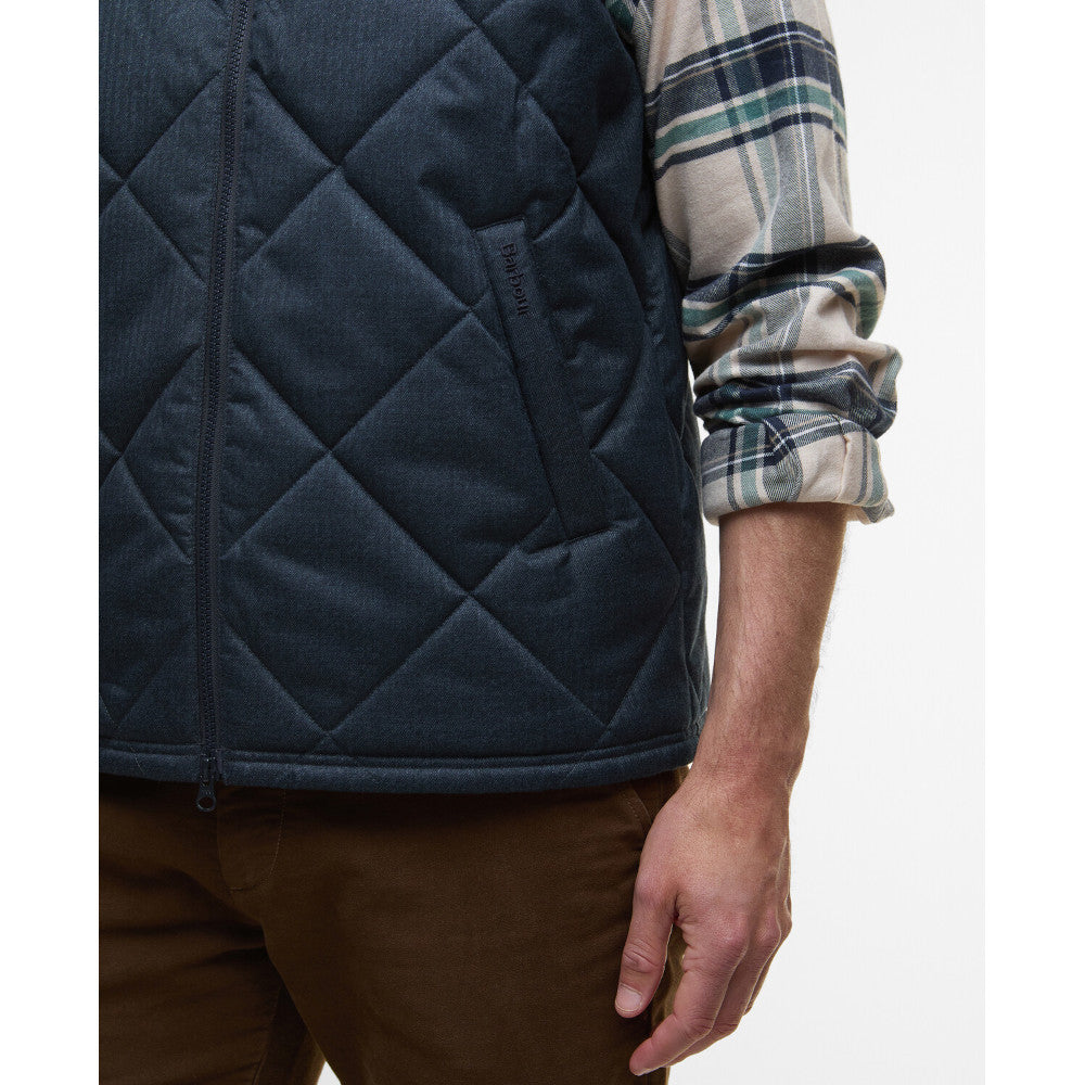 Barbour Winter Finn Navy Gilet